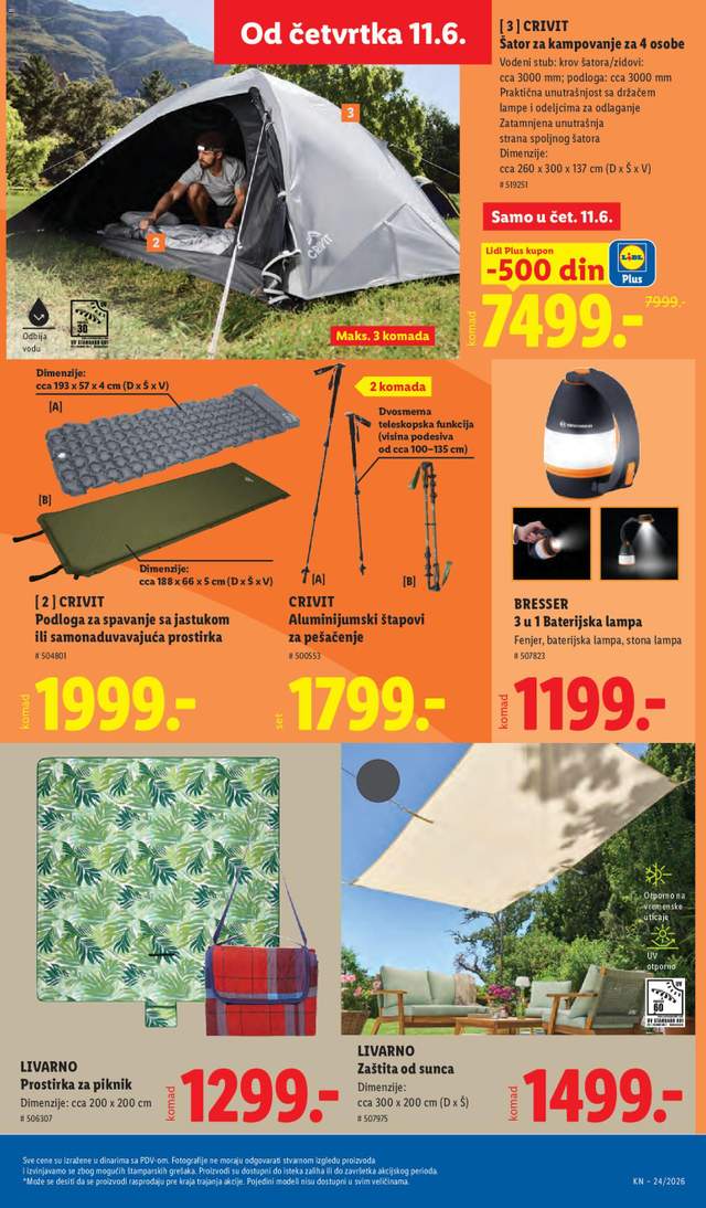 Novi Lidl katalog od 11.06.