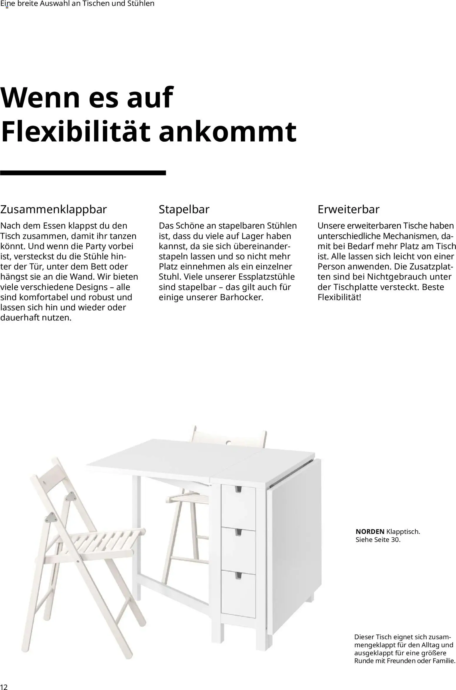 Vorschau von dem Prospekt des Geschäftes Ikea, gültig ab dem 11.09.2026 - Bett, Tisch