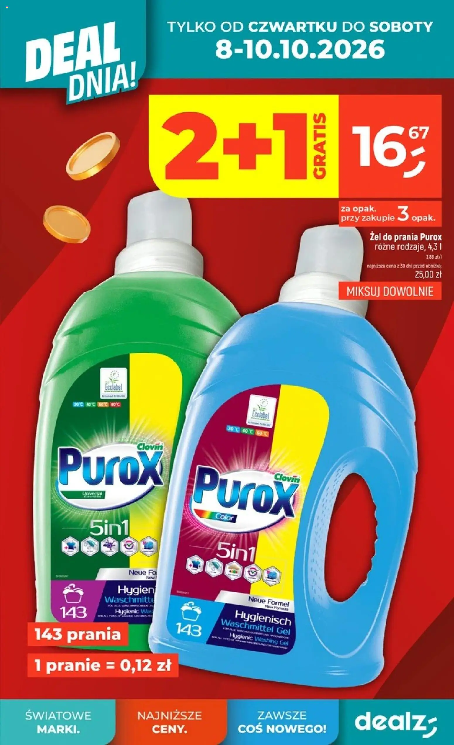 Pogląd gazetki "Dealz gazetka - Deal dnia" ze sklepu Dealz ważnej od 08.10.2026