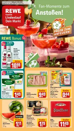 Vorschau von dem Prospekt des Geschäftes Rewe, gültig ab dem 14.06.2026