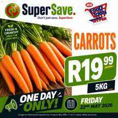Preview of Super Save flyer valid from 22/05/2026