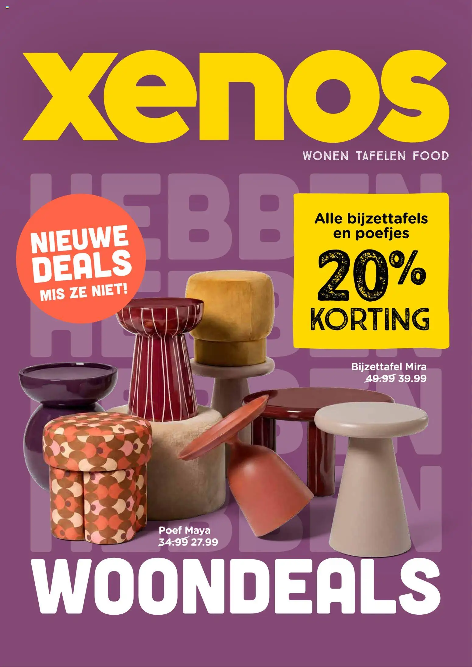 Voorbeeld van Xenos folder van winkel Xenos geldig vanaf 24-08-2026