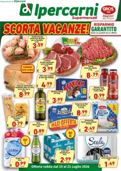 Anteprima dell'opuscolo Ipercarni volantino dal negozio Ipercarni valido da 10/07/2026