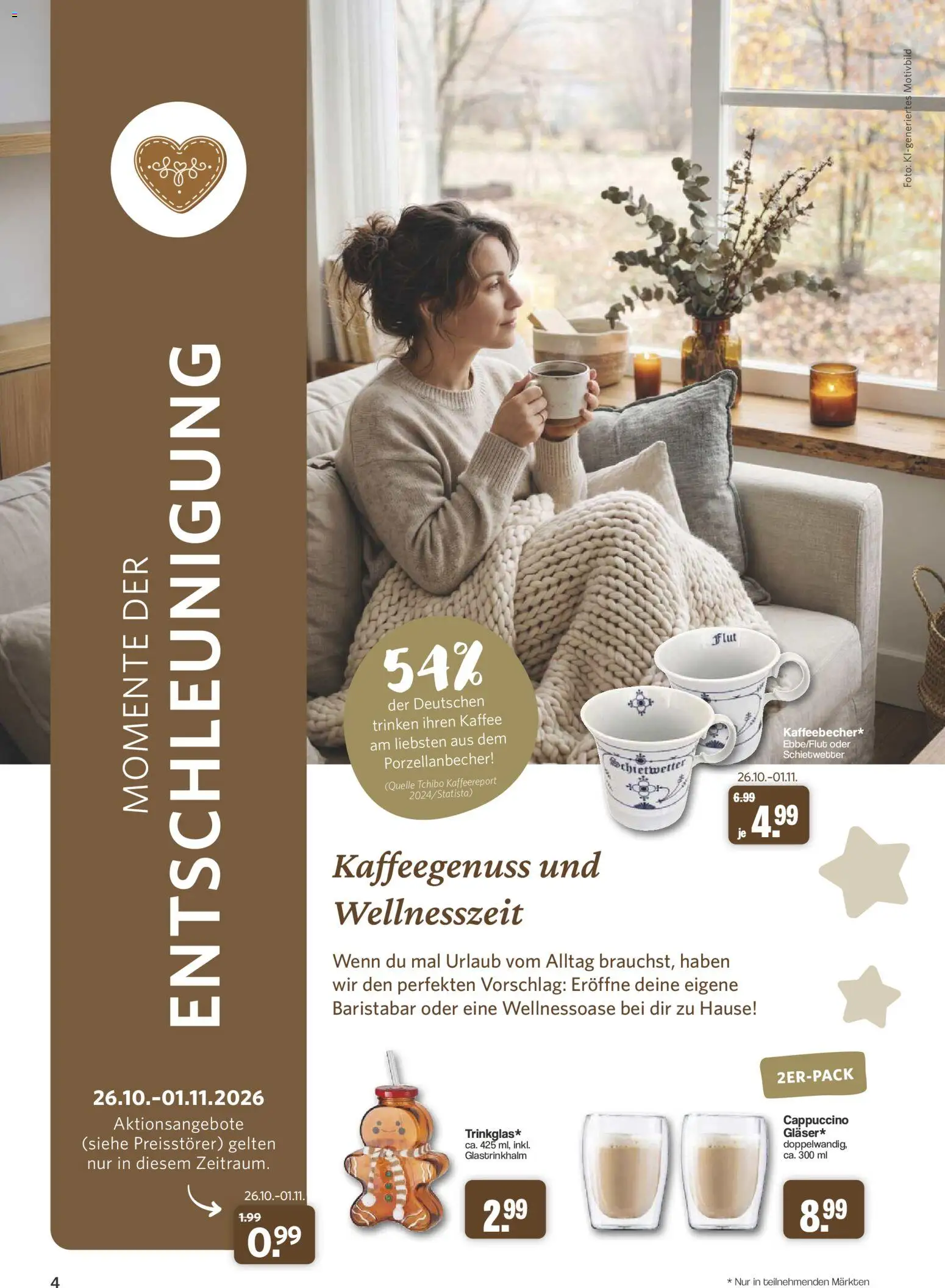 Vorschau von dem Prospekt des Geschäftes Famila Nordwest, gültig ab dem 26.10.2026 - Kaffee