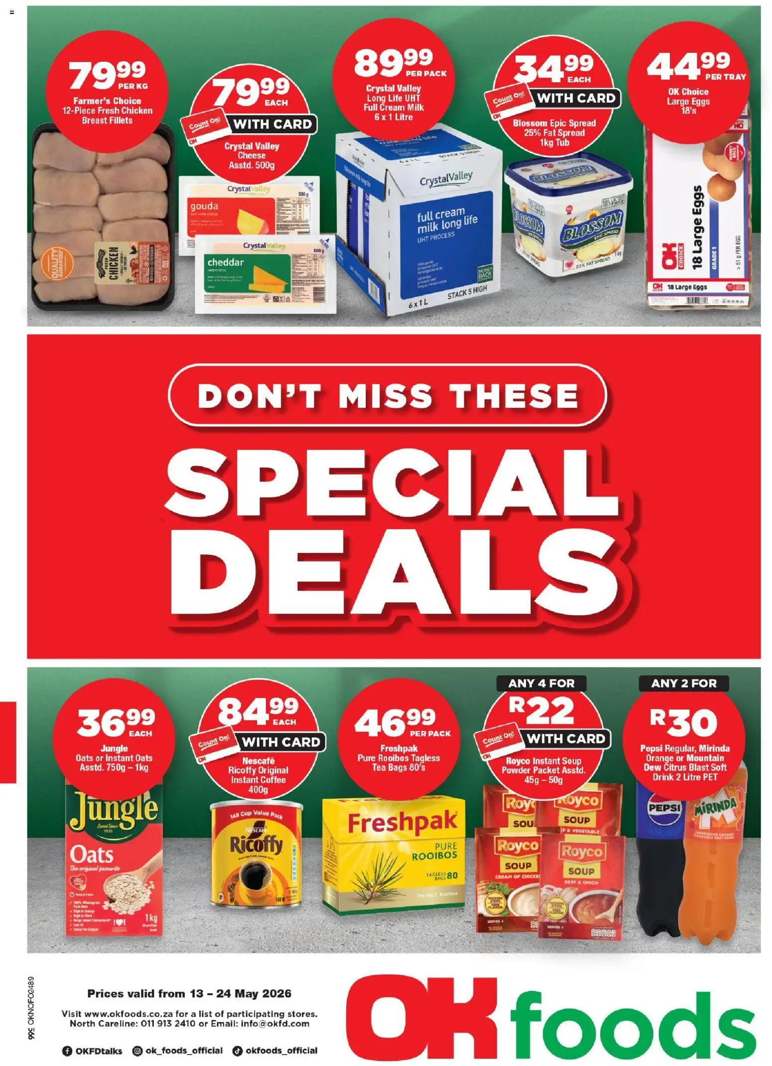 Preview of OK Foods flyer valid from 13/05/2026