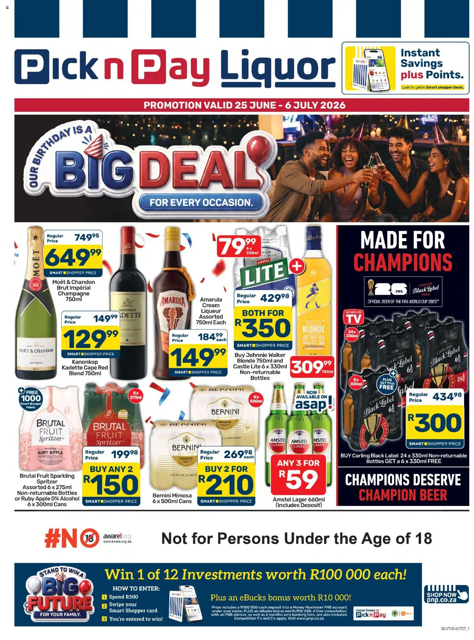 Preview of Pick n Pay flyer valid from 25/06/2026