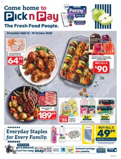 Preview of Pick n Pay flyer valid from 12/10/2026