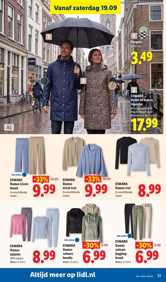Nieuwe Lidl folder vanaf 14-09