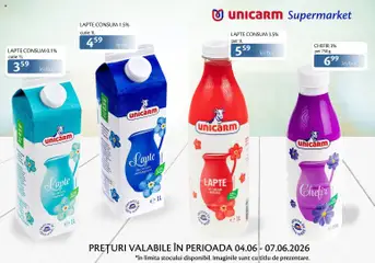 Previzualizarea de cataloage: Unicarm Unicarm Catalog Produse lactate valabil de la 04.06.2026