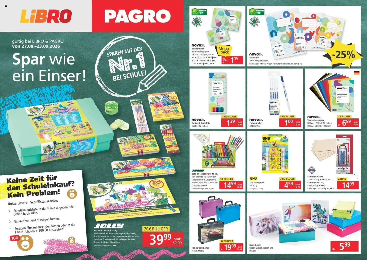 Vorschau der Angebote: Pagro-Diskont Pagro-Diskont Aktuelle Angebote gültig ab 27.08.2026