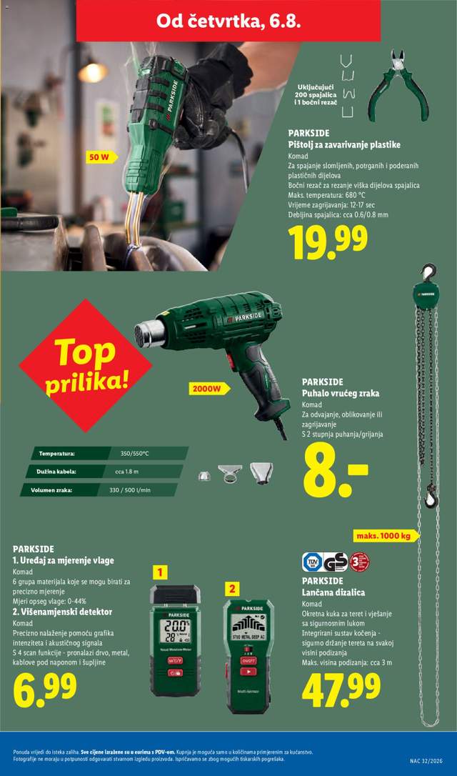 Novi Lidl katalog od 03.08.