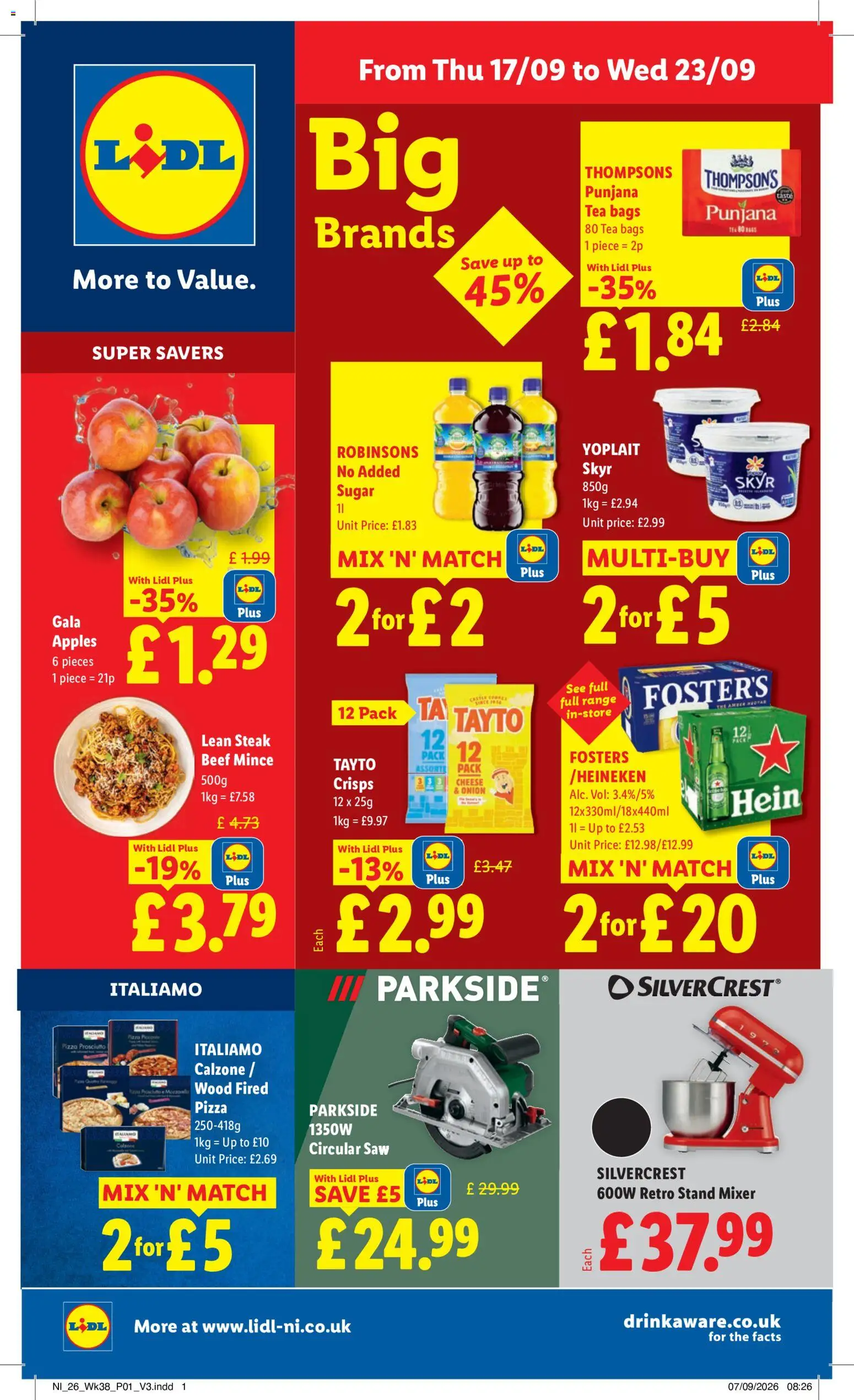 Preview of Lidl Lidl - Big Brands valid from 17/09/2026