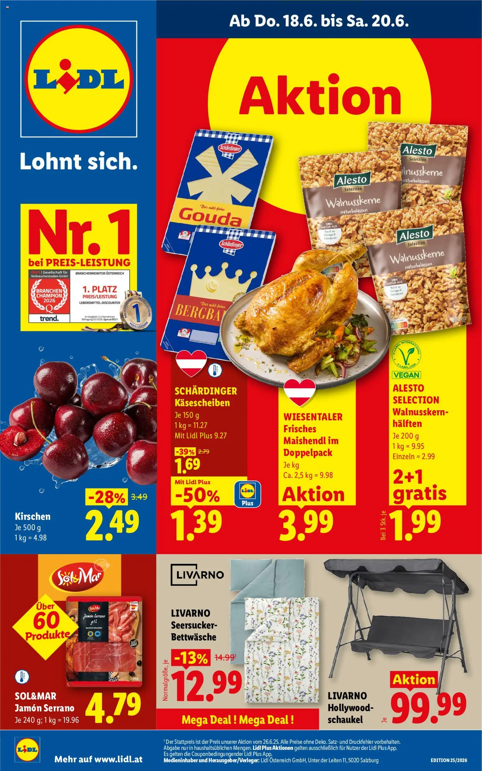 Vorschau der Angebote: Lidl Lidl Flugblatt gültig ab 18.06.2026