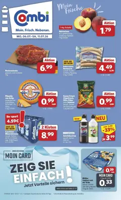 Vorschau von dem Prospekt des Geschäftes Combi, gültig ab dem 06.07.2026