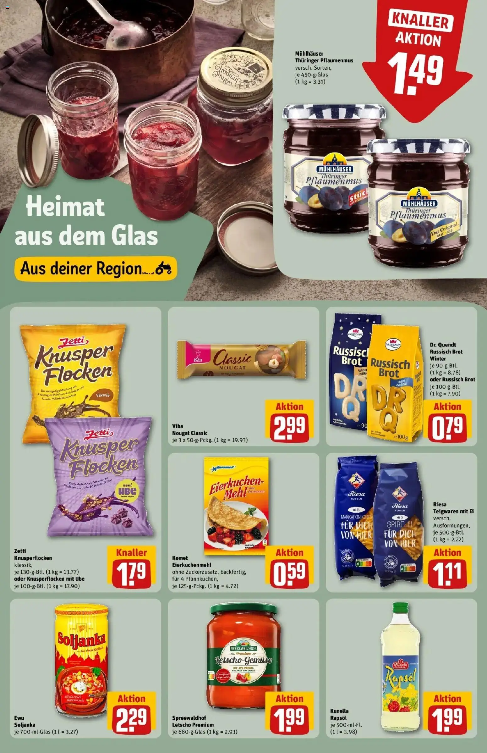 Vorschau von dem Prospekt des Geschäftes Rewe, gültig ab dem 12.10.2026
