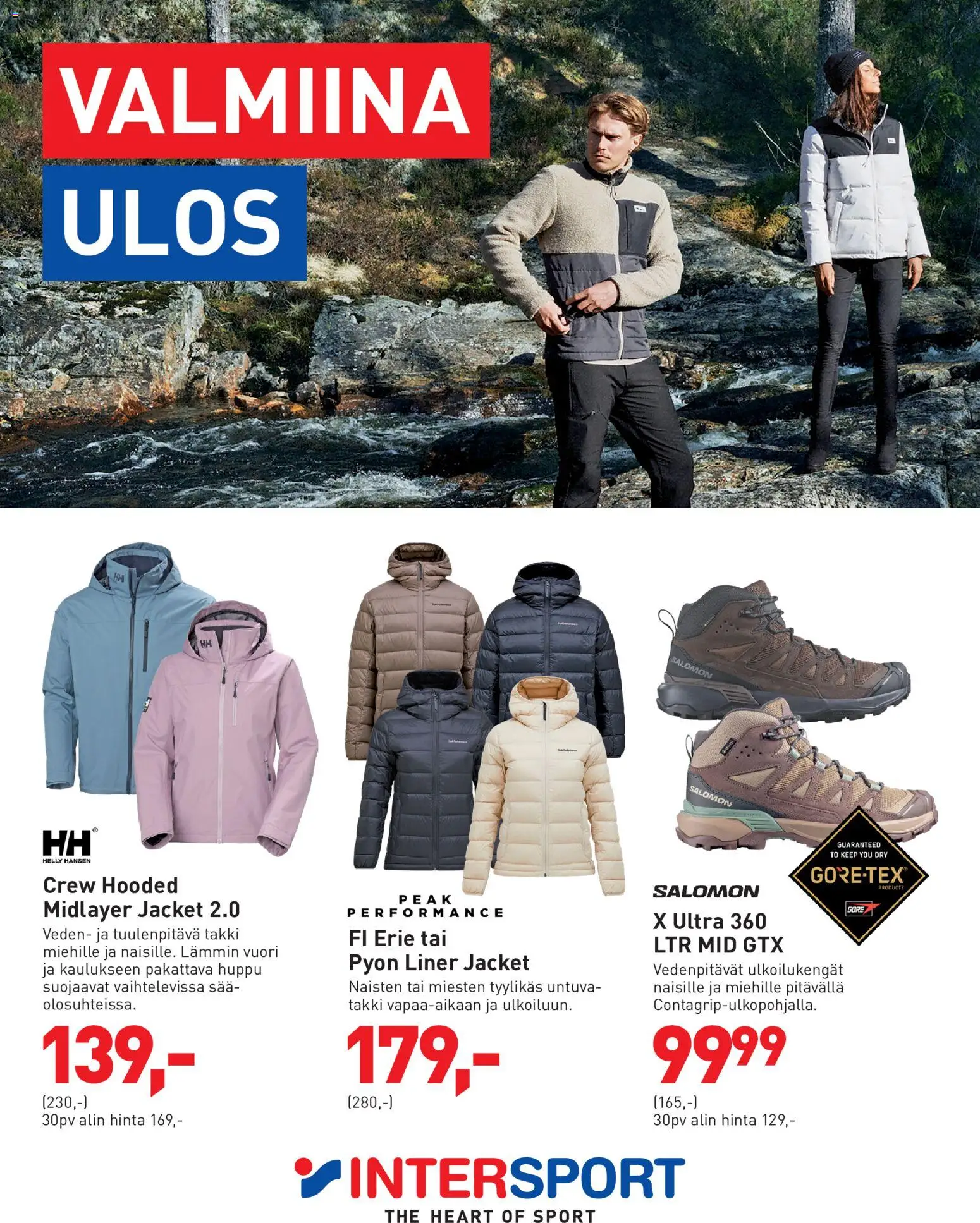 Kaupan Intersport Intersport tarjoukset esikatselu, voimassa 25/09/2026 - Takki