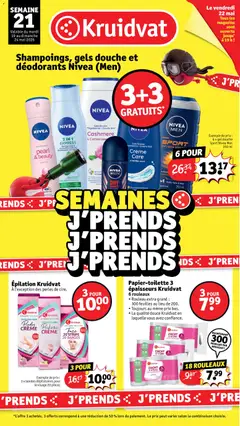 Voorbeeld van Kruidvat Folder de la semaine 21 van winkel Kruidvat geldig vanaf 19/05/2026