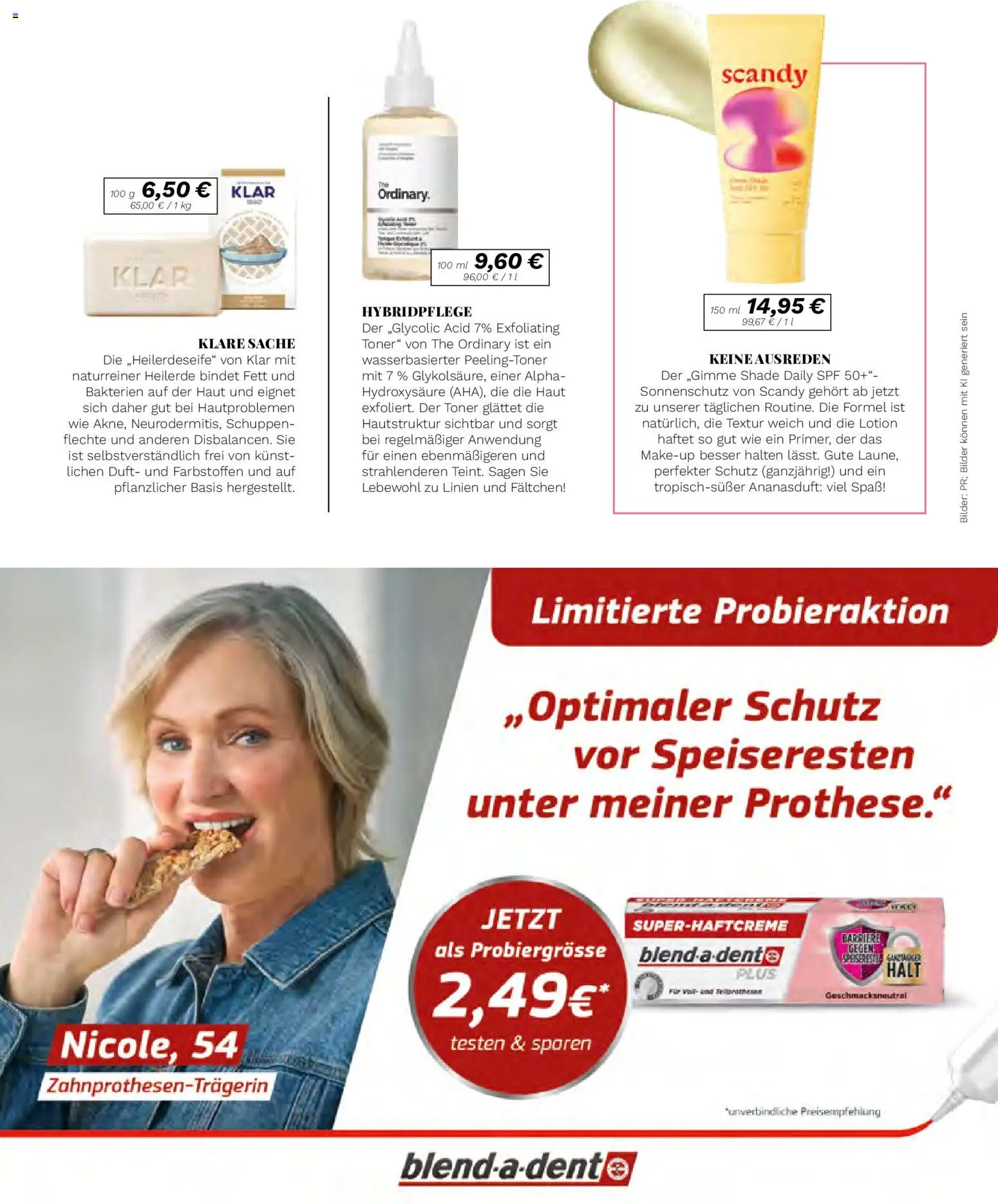 Vorschau von dem Prospekt des Geschäftes Müller, gültig ab dem 01.09.2026 - Bilder, Toner, Duft