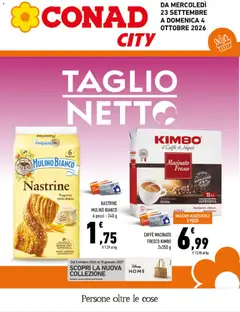 Anteprima dell'opuscolo Conad volantino City Campania dal negozio Conad valido da 23/09/2026