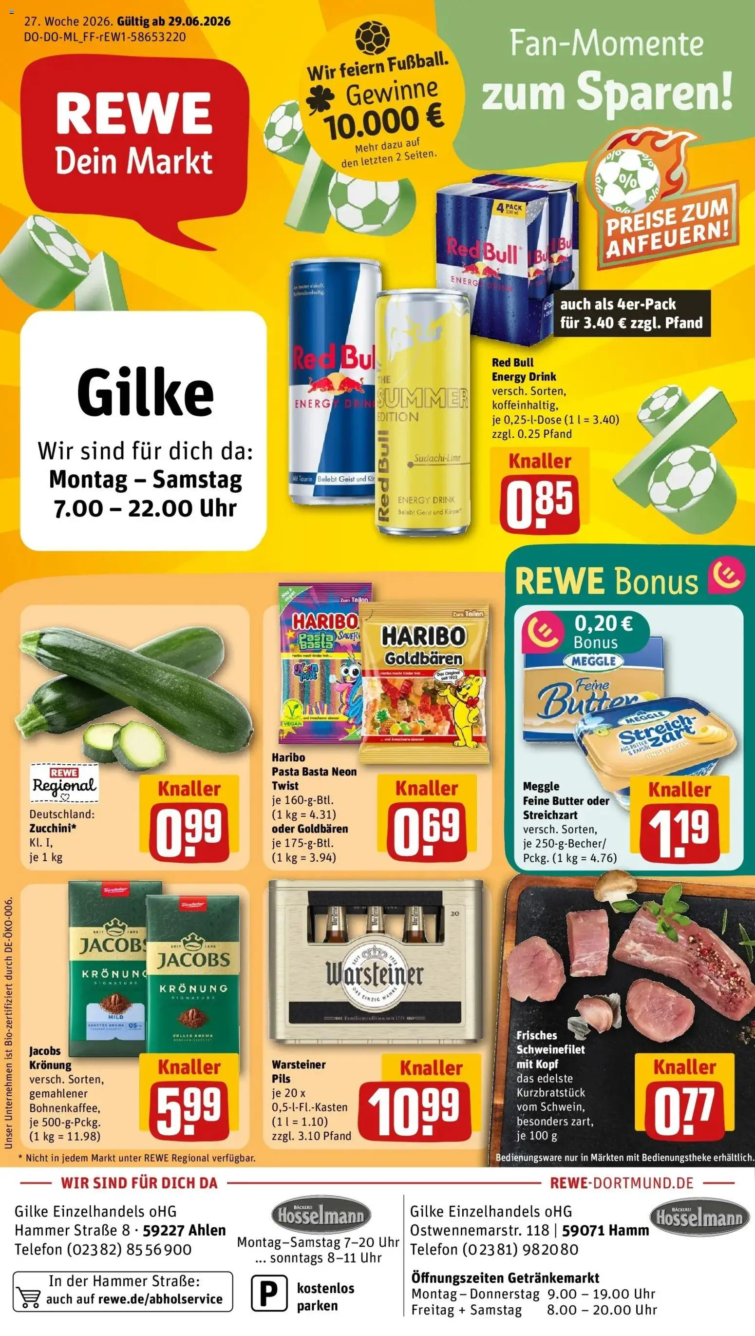 Vorschau von dem Prospekt des Geschäftes Rewe, gültig ab dem 29.06.2026