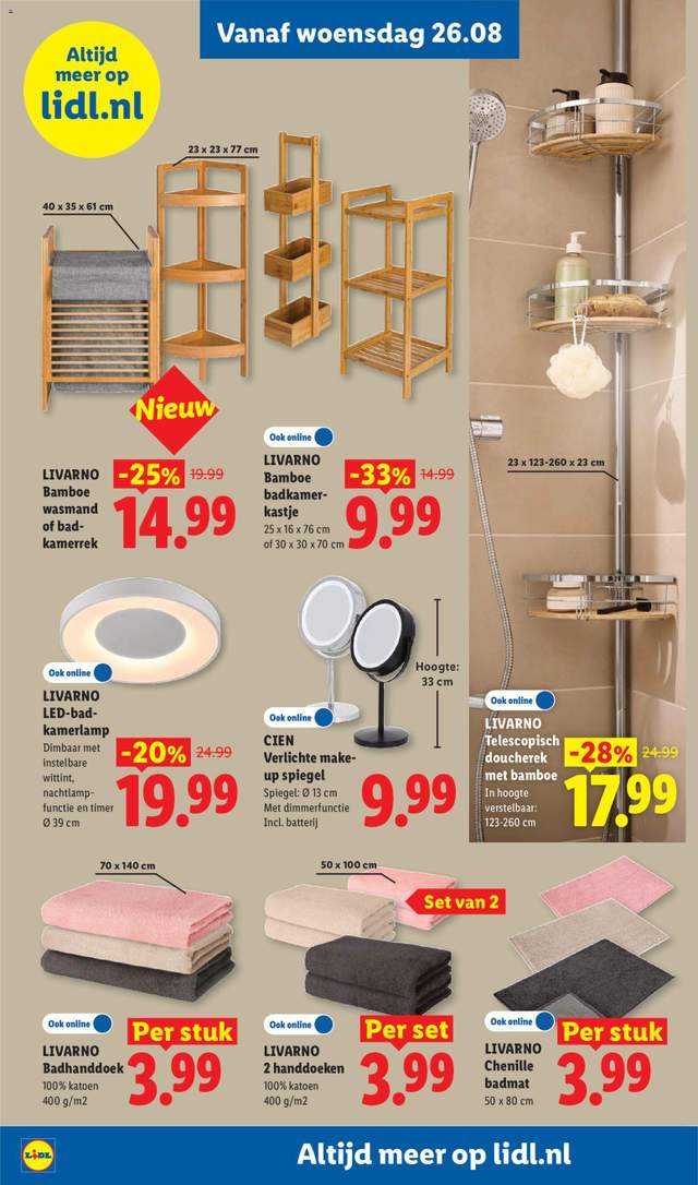 Nieuwe Lidl folder vanaf 24-08
