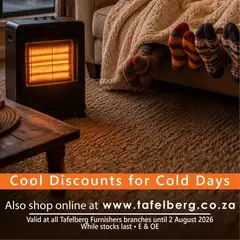 Preview of Tafelberg Furnishers flyer valid from 22/07/2026
