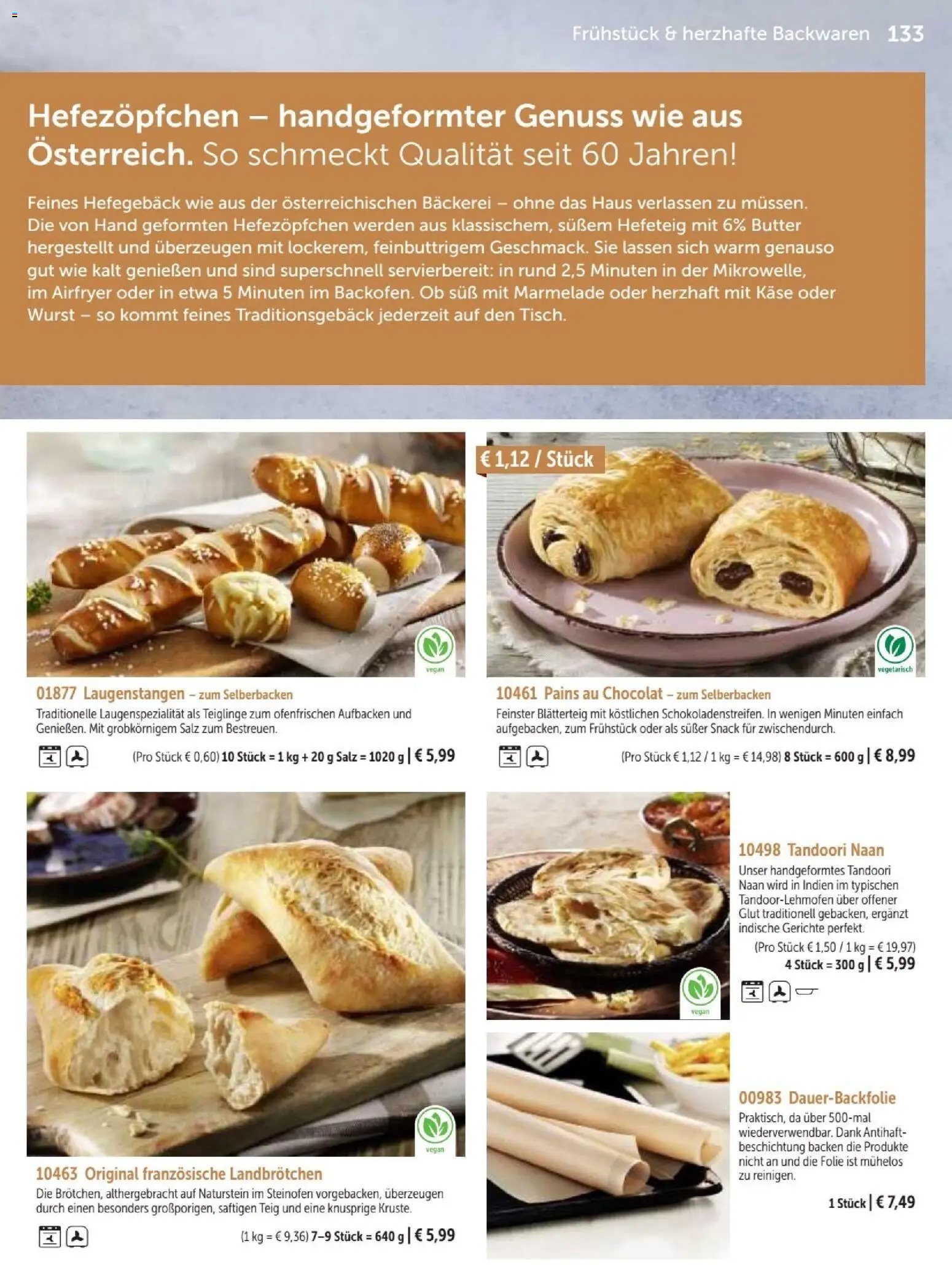 Vorschau von dem Prospekt des Geschäftes Bofrost, gültig ab dem 07.09.2026 - Bäckerei, Butter, Käse, Gerichte, Wurst, Marmelade, Salz