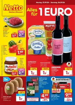 Vorschau von dem Prospekt des Geschäftes Netto Marken-Discount, gültig ab dem 21.09.2026