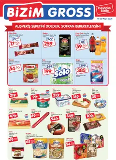 Bizim Toptan Bizim Toptan - Bizim Gross Fırsat Bülteni 14.05.2026 - Broşürünün önizlemesi