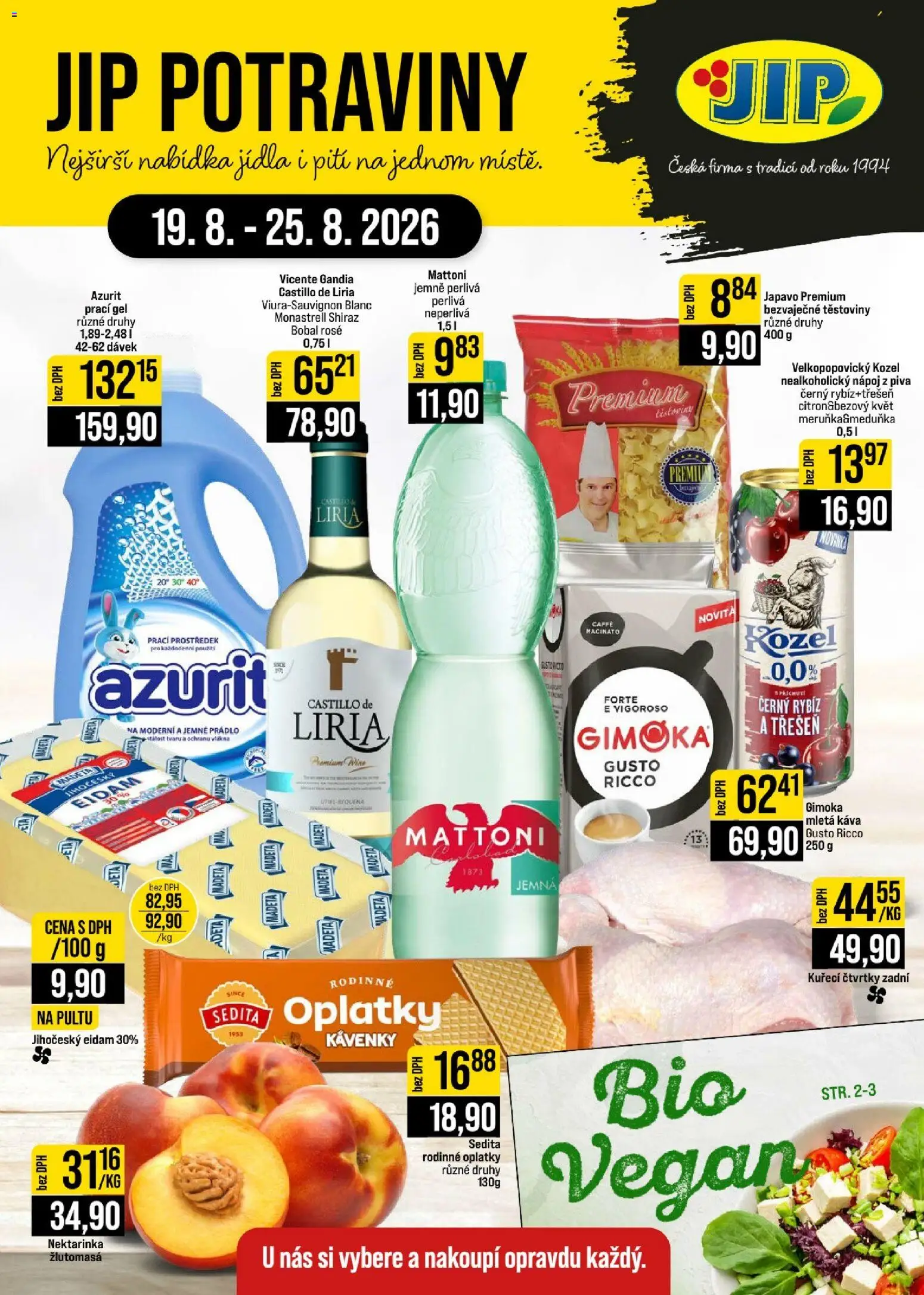 Náhled nabídky: Jip Jip leták - Cash & Carry platný od 19.08.2026