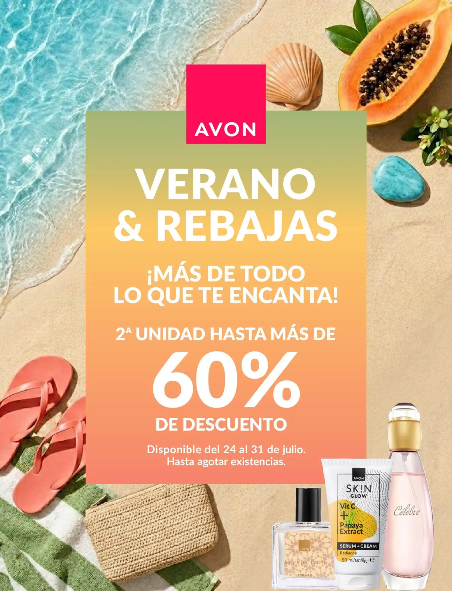 Vista previa del folleto de la tienda Avon válido desde el 24/07/2026 - Té, Sérum