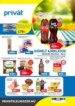 PRIVÁT - PRIVÁT akciós újság megtekintése, amely érvényes 2026.05.07.-től
