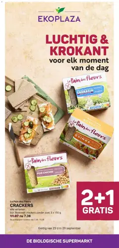 Voorbeeld van Ekoplaza folder van winkel Ekoplaza geldig vanaf 23-09-2026
