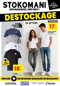 Prévisualisation de Stokomani catalogue du magasin Stokomani formulaire valide 09/09/2026