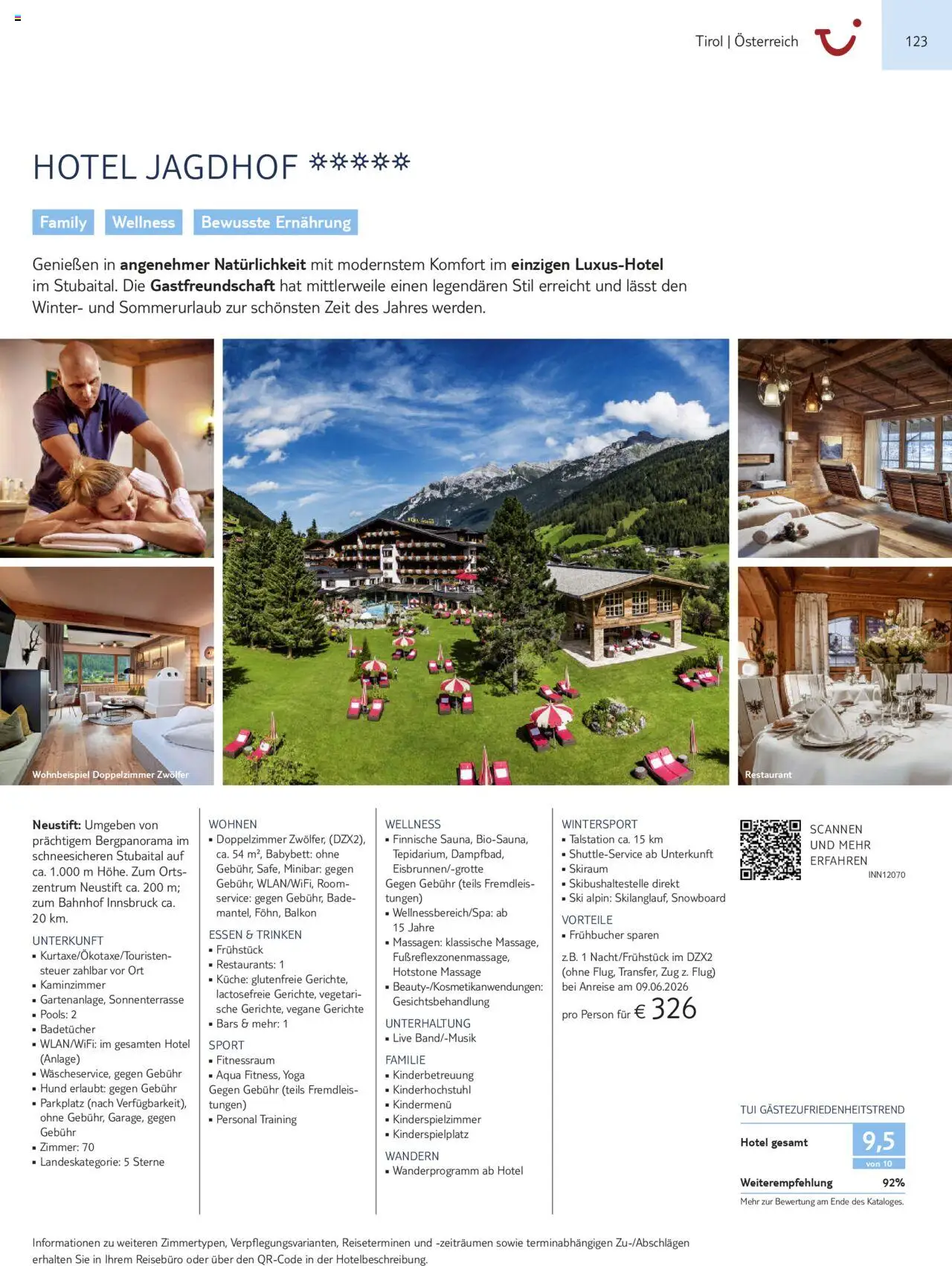 Vorschau von dem Prospekt des Geschäftes TUI, gültig ab dem 01.11.2025 - Küche, Gerichte, Ski, Babybett, Snowboard