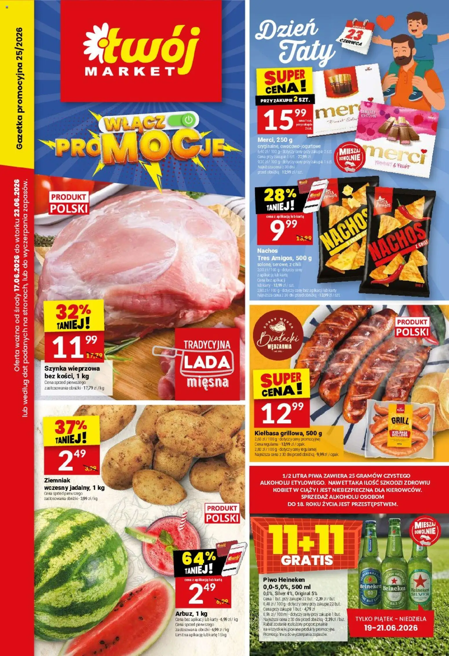 Pogląd gazetki "Twój Market gazetka" ze sklepu Twój Market ważnej od 17.06.2026