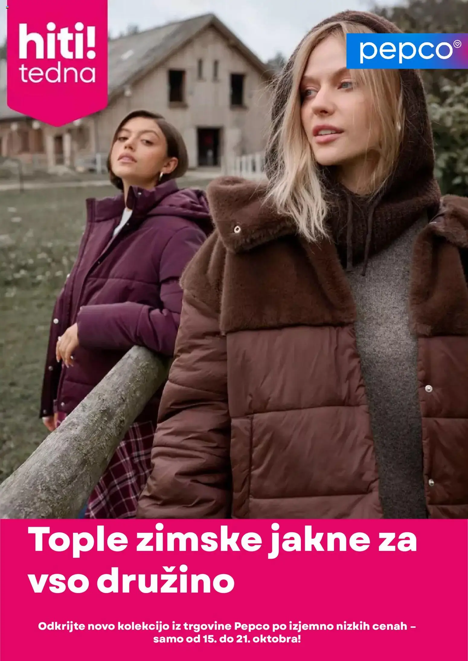 Predogled kataloga iz trgovine Pepco veljaven od 15.10.2026