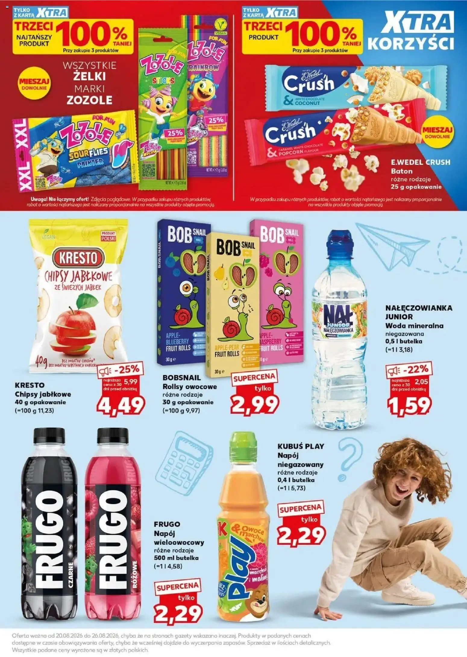 Pogląd gazetki "Kaufland gazetka - Wszystko do szkoły" ze sklepu Kaufland ważnej od 20.08.2026