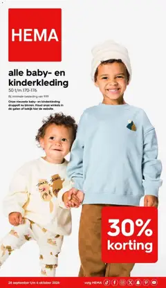 Voorbeeld van Hema folder van winkel Hema geldig vanaf 28-09-2026