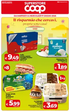 Anteprima dell'opuscolo COOP volantino Superstore Sicilia dal negozio COOP valido da 09/06/2026