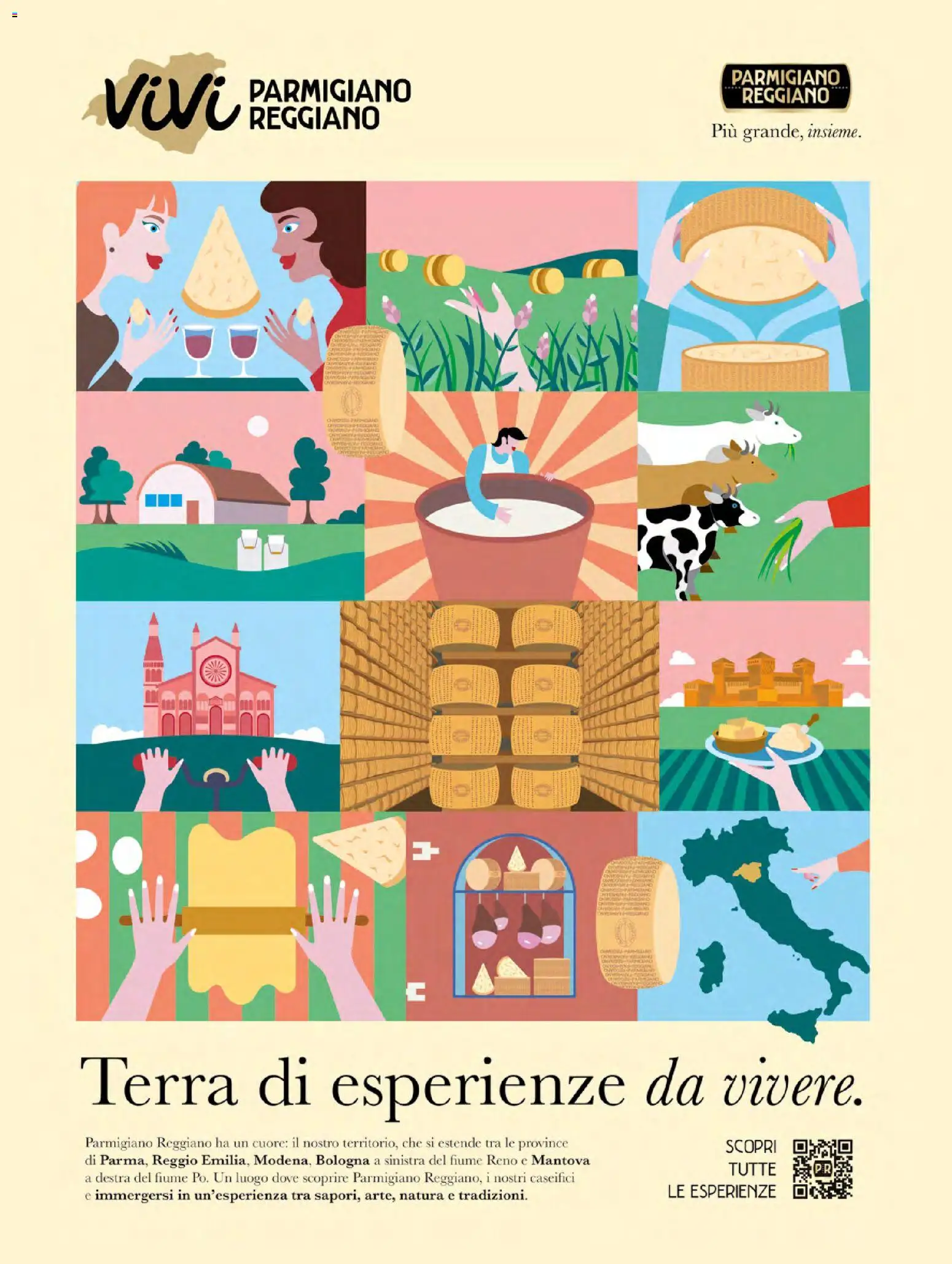Anteprima dell'opuscolo Basko volantino Magazine ottobre dal negozio Basko valido da 12/10/2026 - Terra, Parmigiano reggiano, Parmigiano