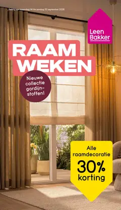 Voorbeeld van Leen Bakker folder van winkel Leen Bakker geldig vanaf 14-09-2026