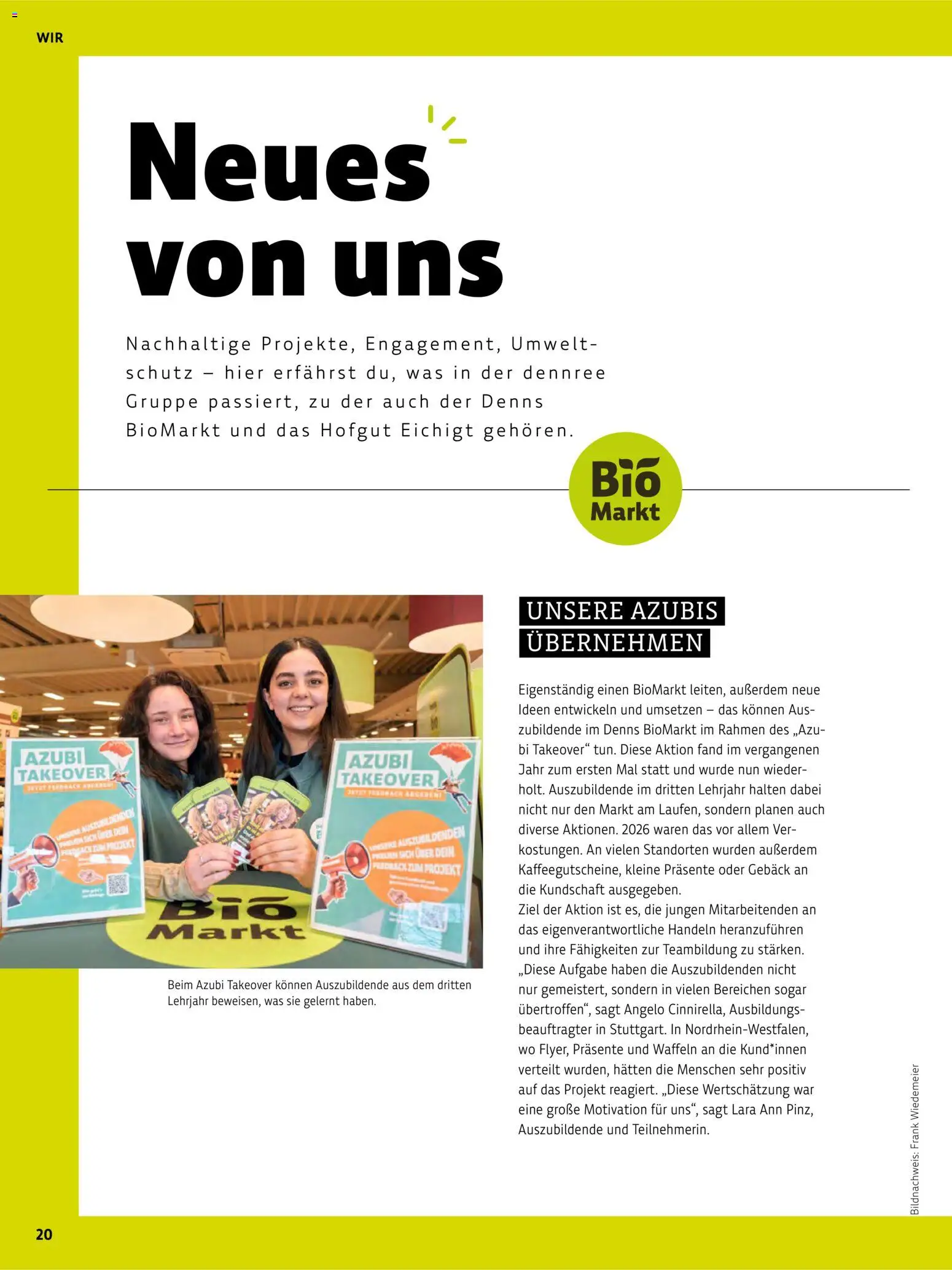Vorschau von dem Prospekt des Geschäftes BioMarkt, gültig ab dem 17.07.2026 - Waffeln