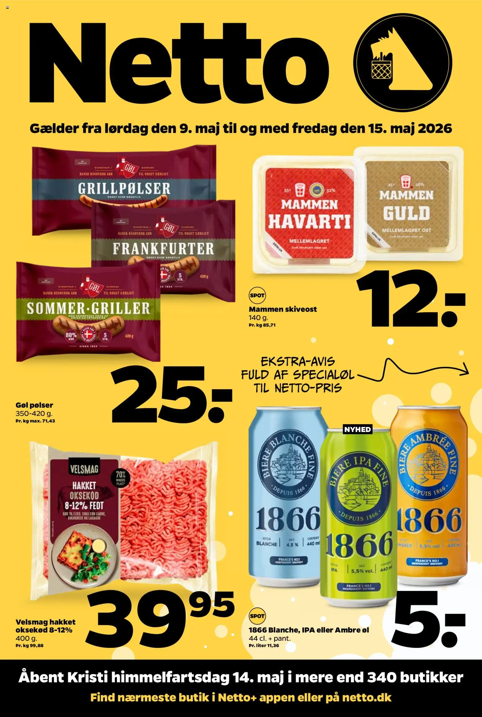 Eksempel på tilbudsavis Netto - Tilbudsavis uge 20 fra butik Netto gyldig fra 08/05/2026