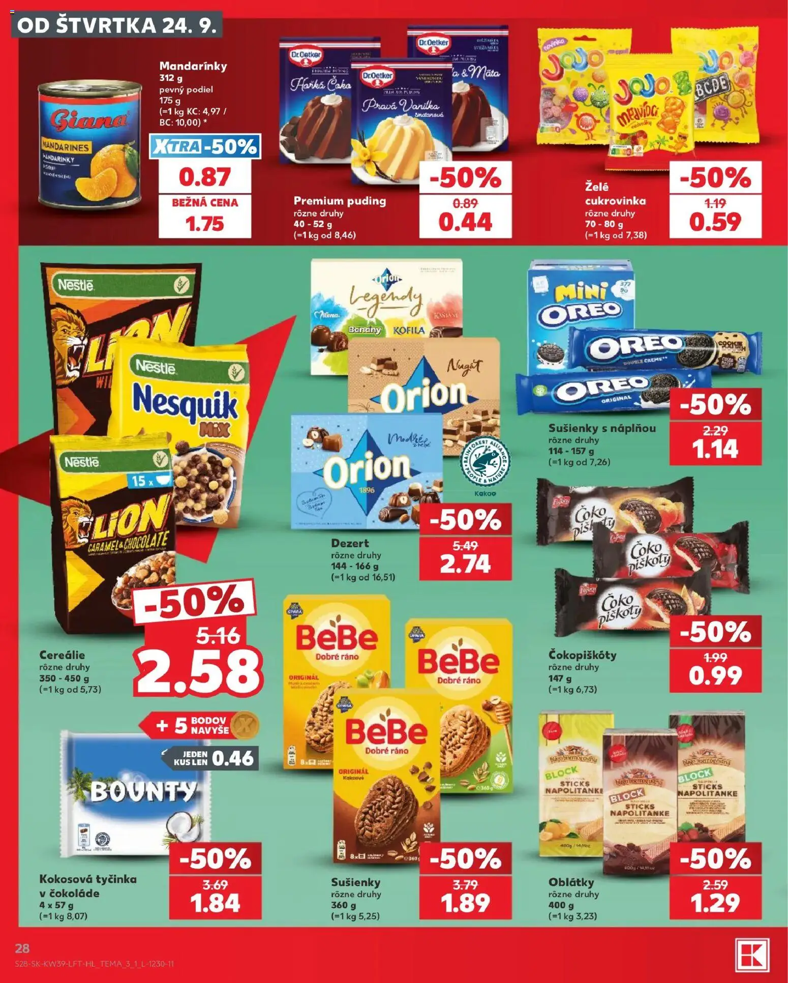 Náhľad Kaufland letáku platného od 24.09.2026