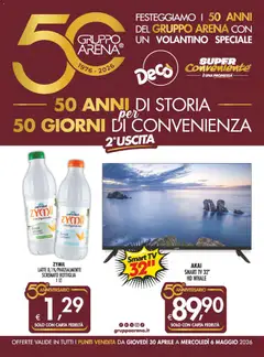 Anteprima dell'opuscolo Decò volantino Speciale dal negozio Decò valido da 30/04/2026