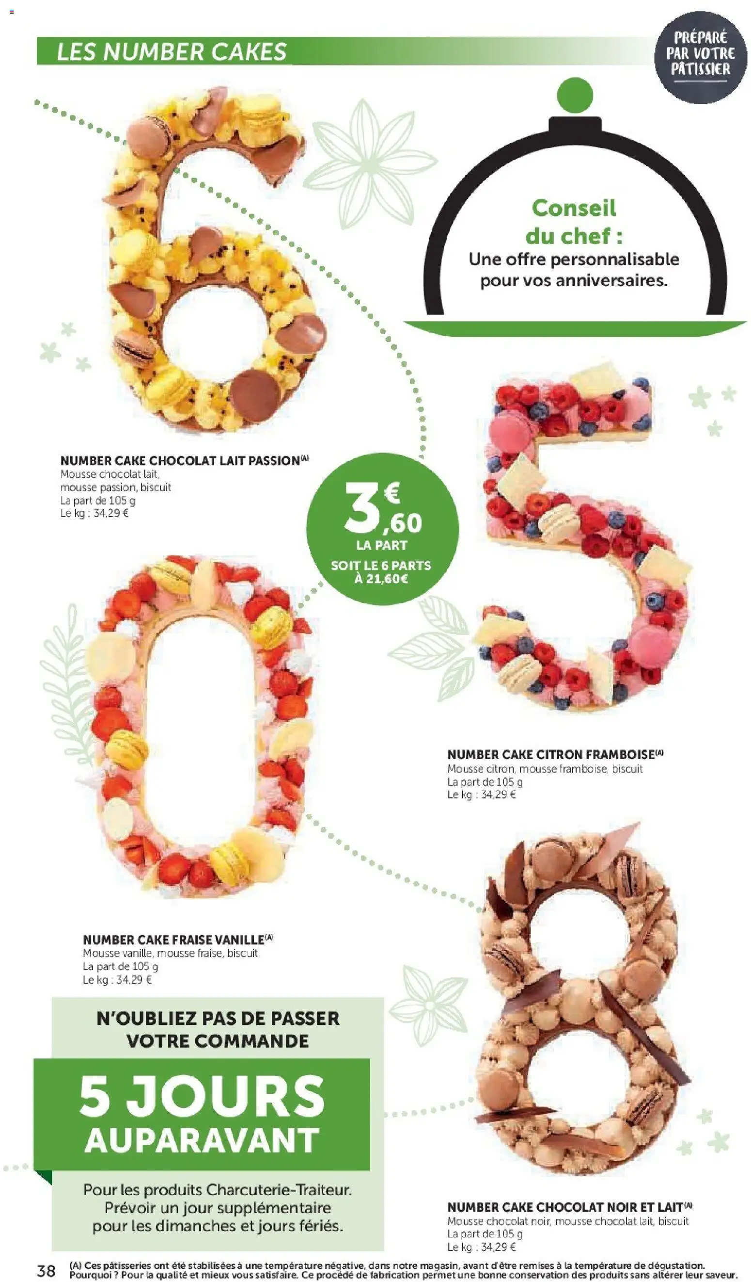 Prévisualisation de Super U - La carte Printemps Été du magasin Super U formulaire valide 03/03/2026 - Chocolat, Fraise, Cake, Lait, Citron, Mousse, Chocolat noir