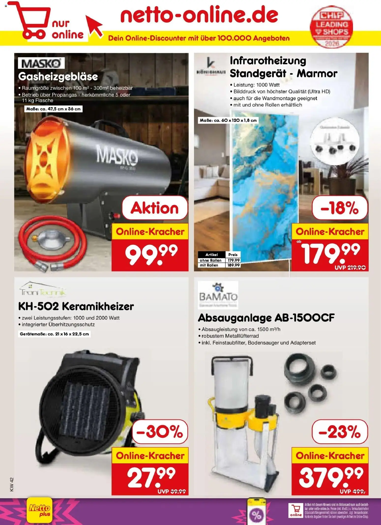 Vorschau von dem Prospekt des Geschäftes Netto Marken-Discount, gültig ab dem 12.10.2026