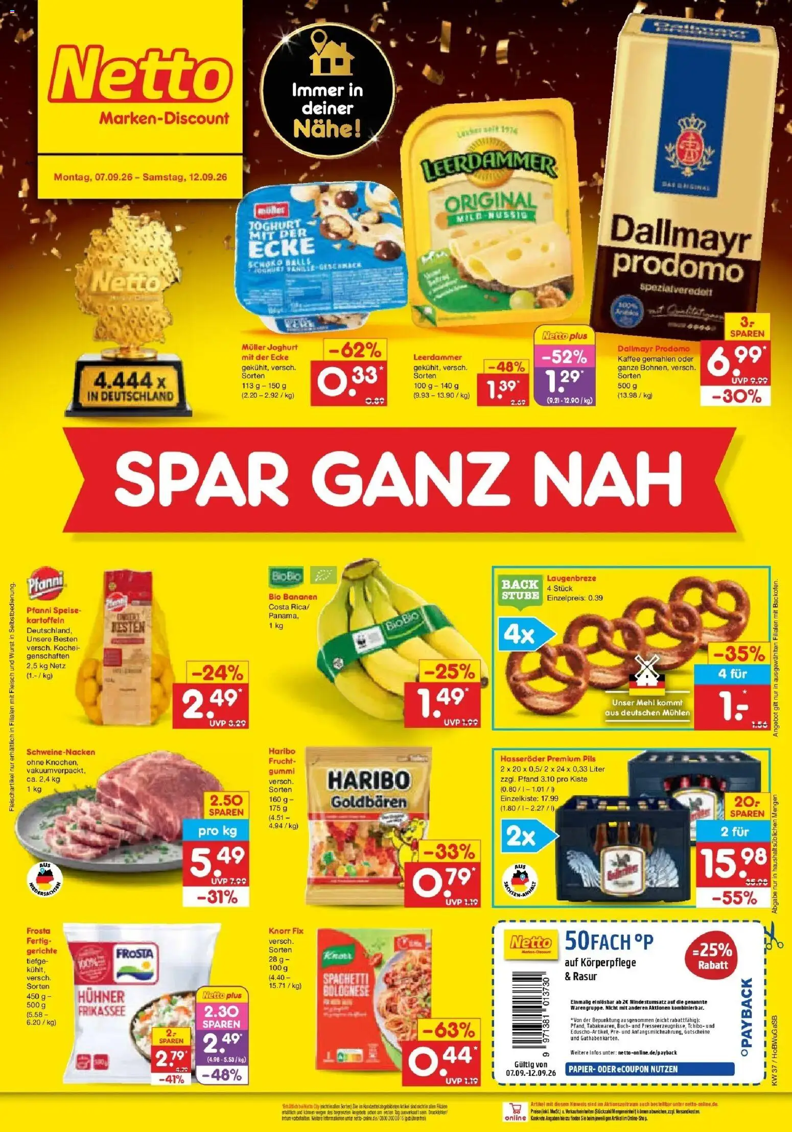 Vorschau von dem Prospekt des Geschäftes Netto Marken-Discount, gültig ab dem 07.09.2026