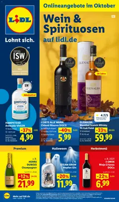 Náhled nabídky: Lidl Německo Lidl Německo leták - Wein & Spirituosen platný od 01.10.2026